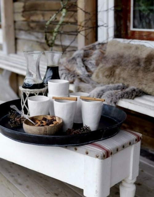 asctuces déco terrasse moderne idée conseil tasse thé vin chaud café design-deco