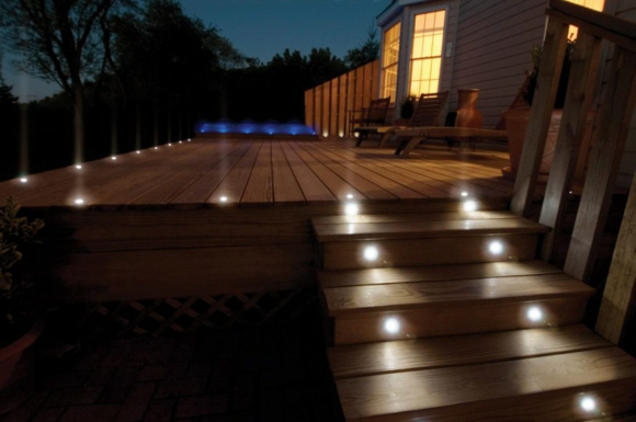 eclairage LED veranda exterieure