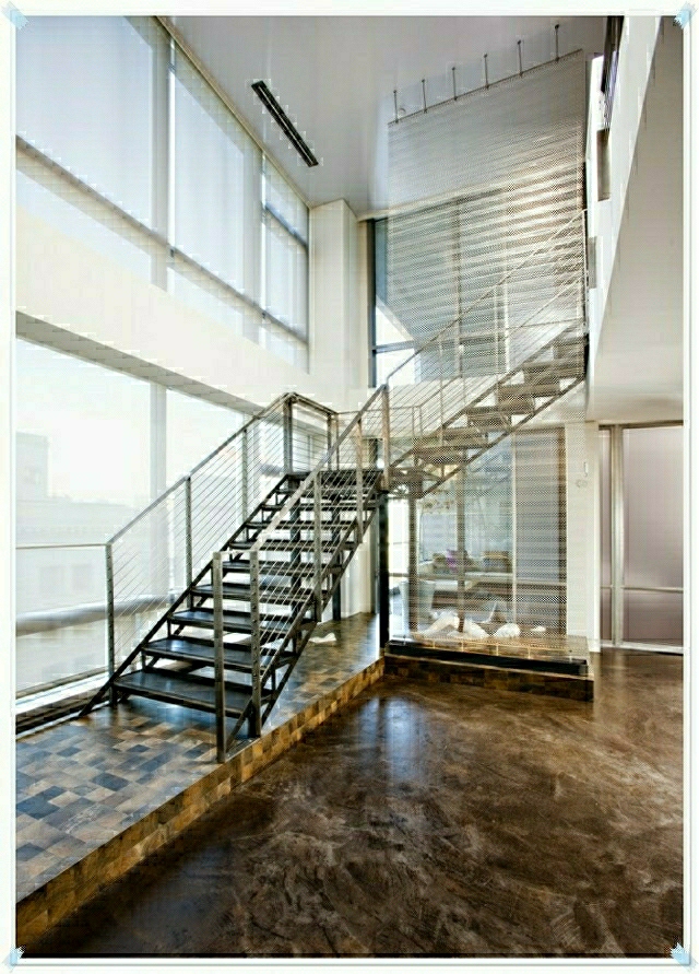 moderne style tendance escalier droit classique beau