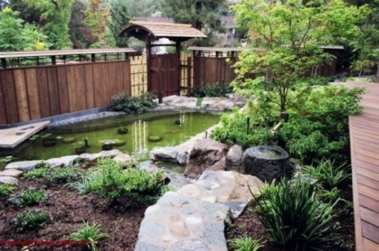 idee deco jardin japonais zen etang eau