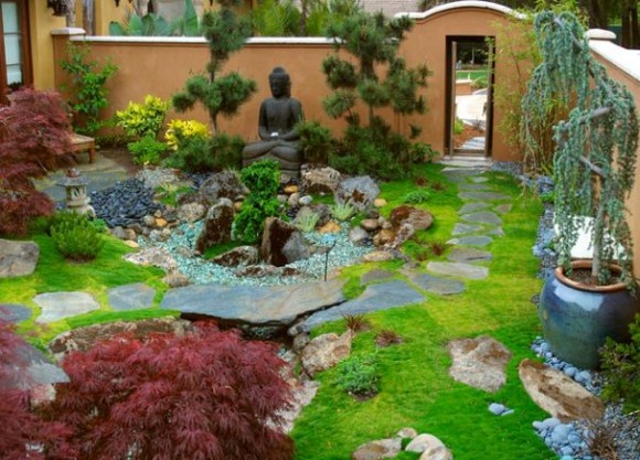 jardin inspiration zen japonais