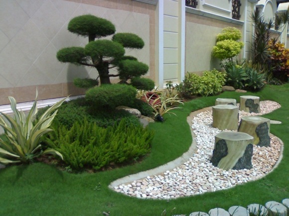 jardin minimaliste idee decoration