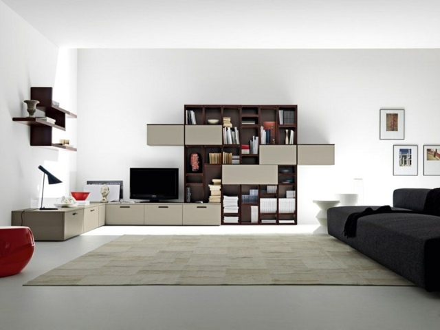meuble design pour téléviseur bois classique