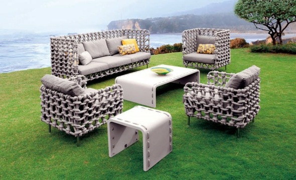 mobilier de jardin design contemporain