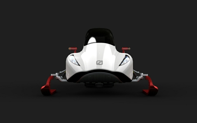 motoneige concept Snow Crawler vue face avant