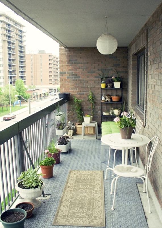 petit balcon deco moderne