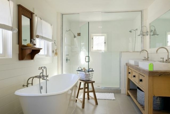 salle bain design vintage