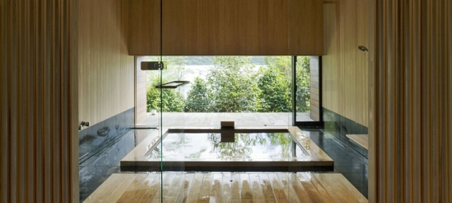 salle bain zen minimaliste bois