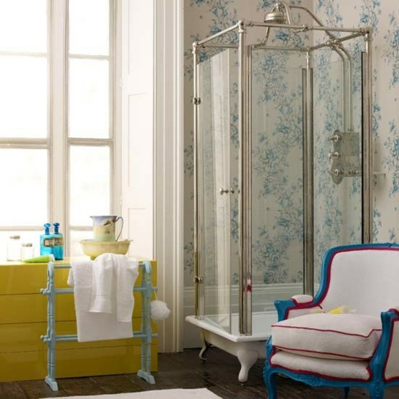 salle bain style vintage moderne