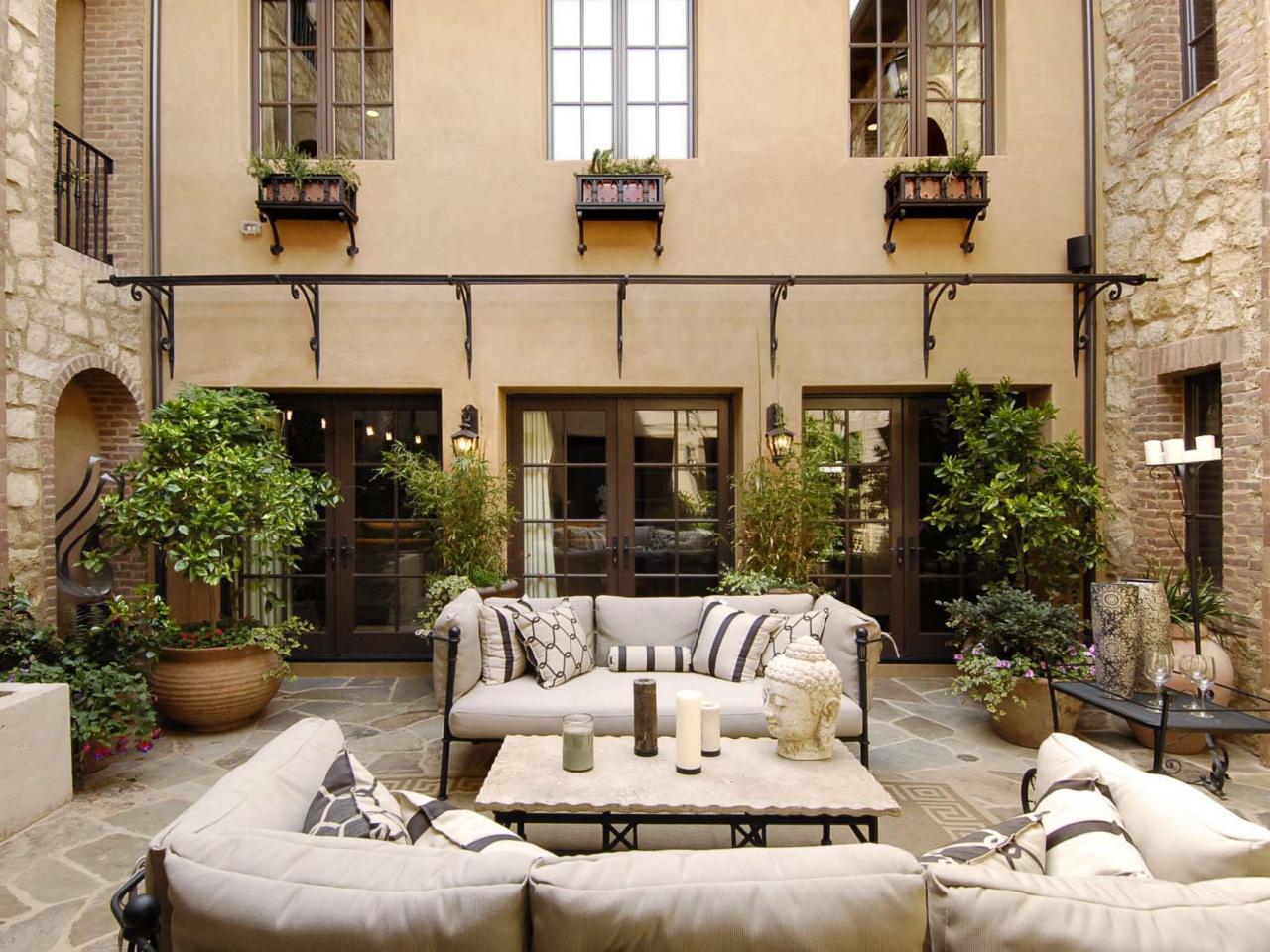salo de jardin style italien moderne design 