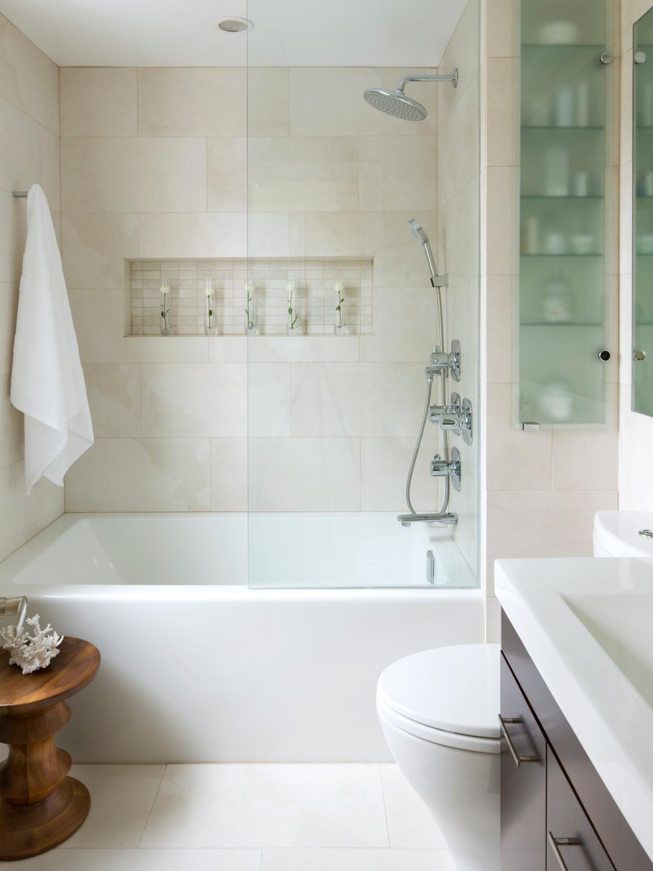style minimaliste salle de bain objet bois yanic simard neutre douche baignoire