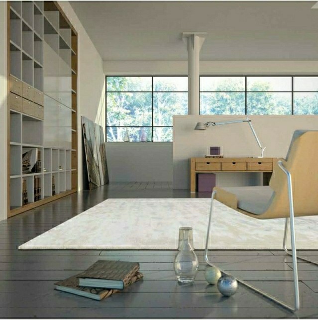 tabis design bambou blanc petit tapis du salon de fibre naturel chaise livres bibliothèque
