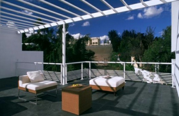 terrasse design minimaliste