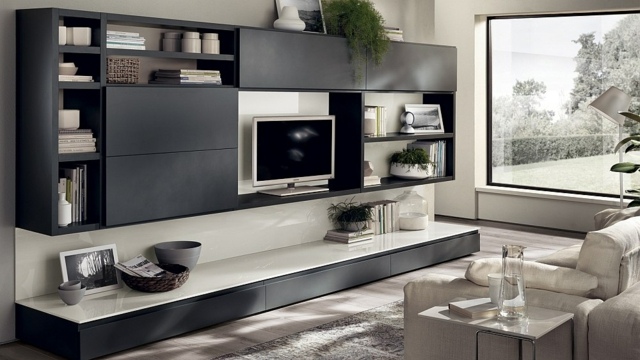 unité polyvalente séjour grand meuble TV