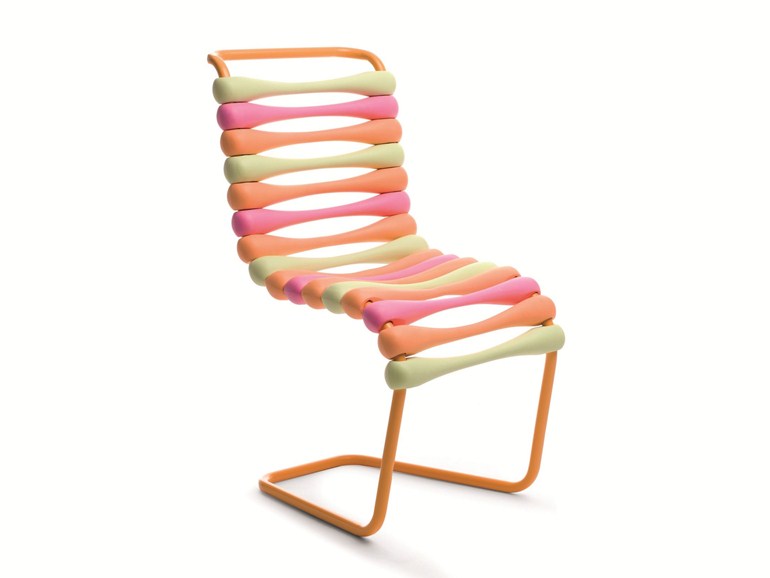 mobilier jardin moderne chaise en porte à faux empilable karim rashid idée mobilier design