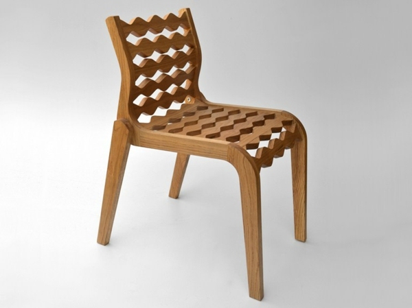 chaise design bois Carlos Ortega Design