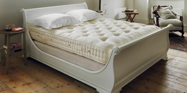 chambre coucher style rustique matelas confortable