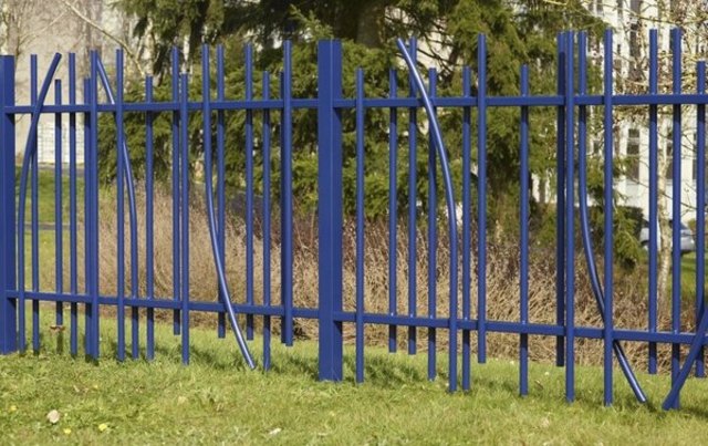 clôture fer design