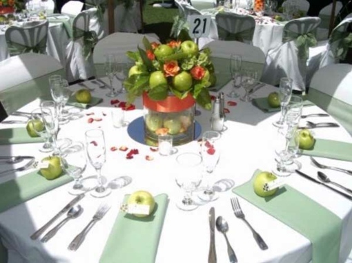 deco fruits table mariage