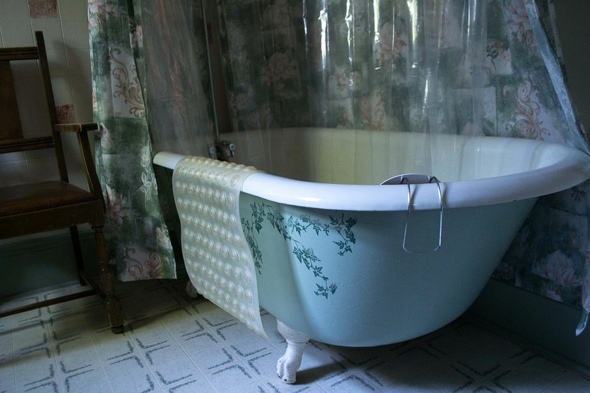 deco originale baignoire salle bain