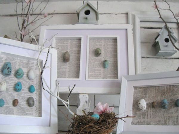 decoration DIY paques shabby chic