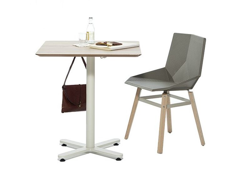 table de jardin design en bois et en métal chaise design massana bois 