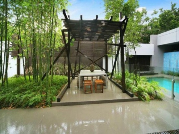 jardin zen bambou deco