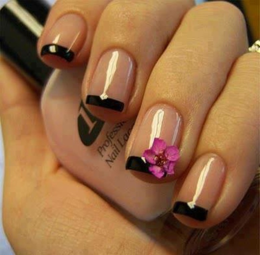 manucure french nail art