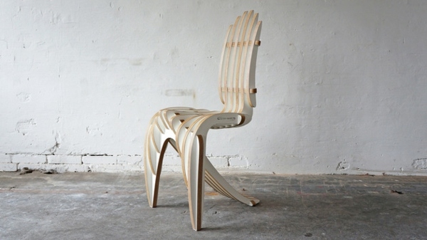 mobilier contemporain chaise Peter Qvist