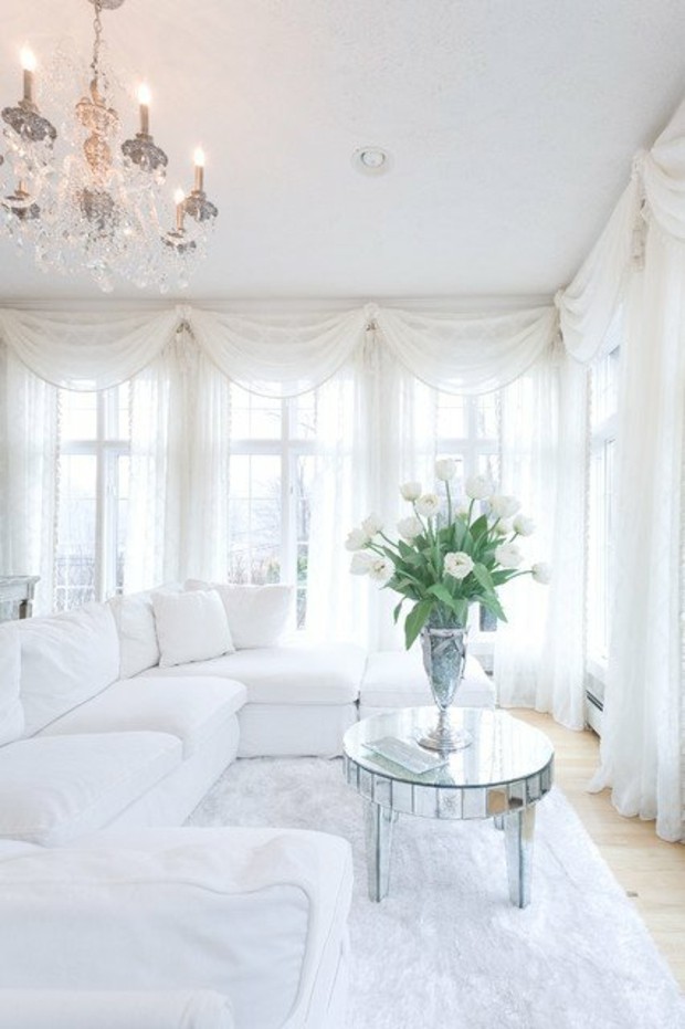 salon blanc style minimaliste