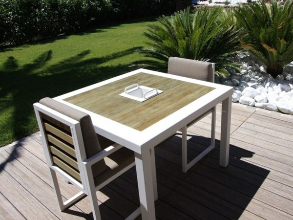 table de jardin rectangulaire Sérénité Luxury