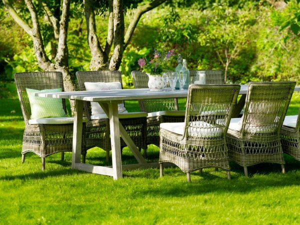 table jardin rectangulaire Sika-Design