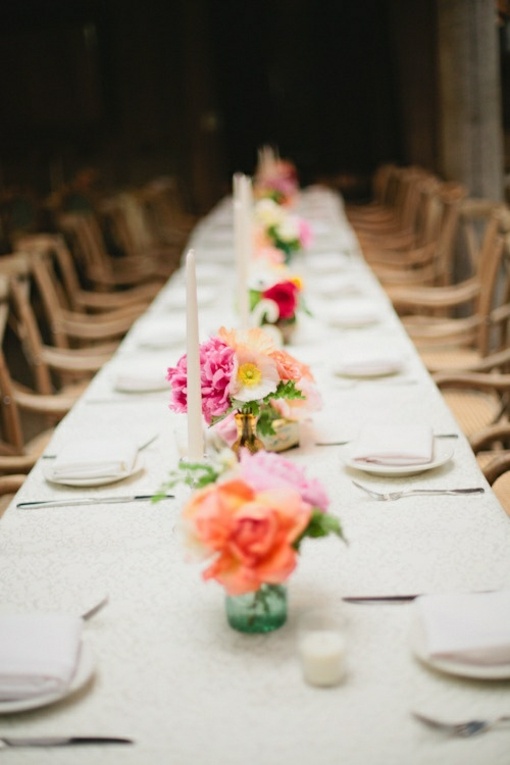 table mariage deco simple