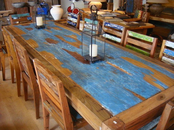 table bois récup