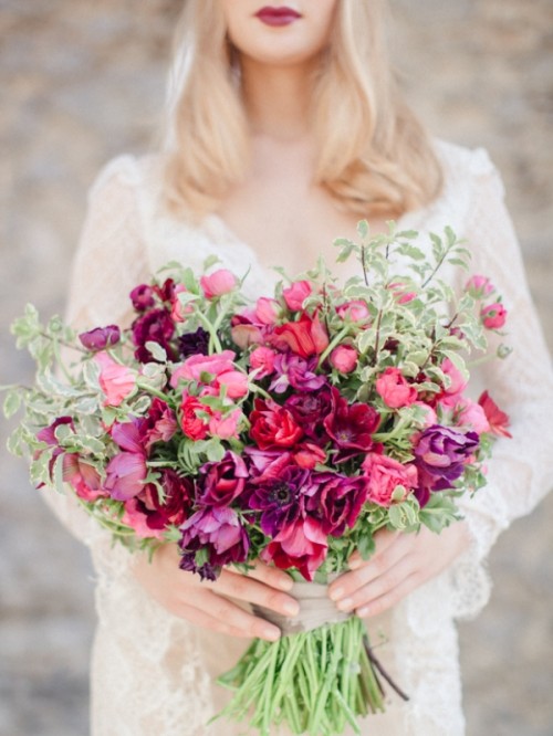 zoom bouquet mariage magnifique
