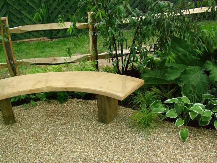 mobilier de jardin bois idée aménagement