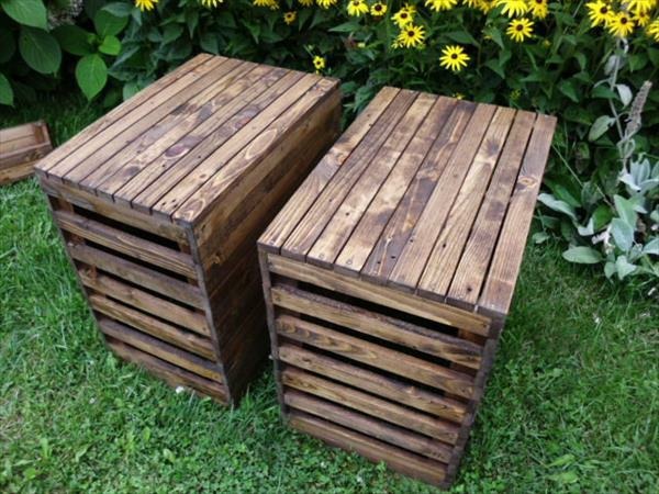 recyclage palette bois idée banc mobilier pas cher et bois mobilier en palettes