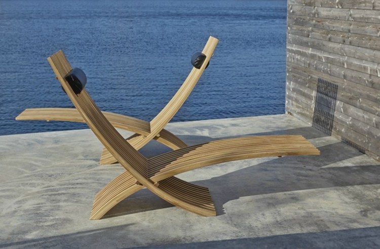 chaise longue moderne Skargaarden