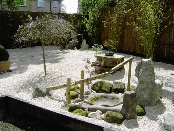 créer un jardin japonais design