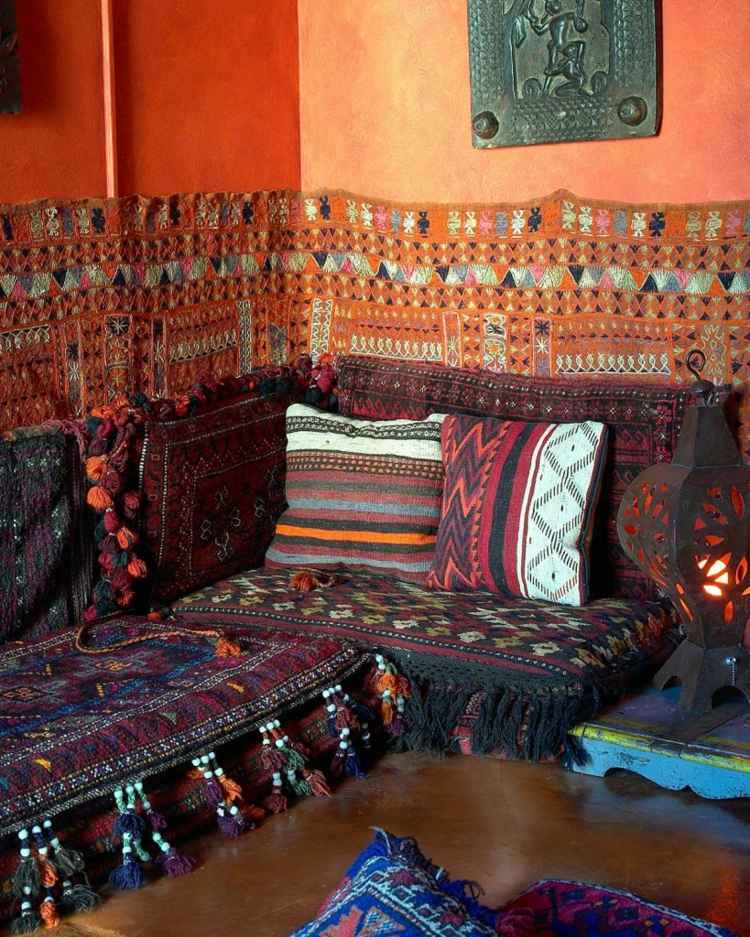 deco tapis marocains salon