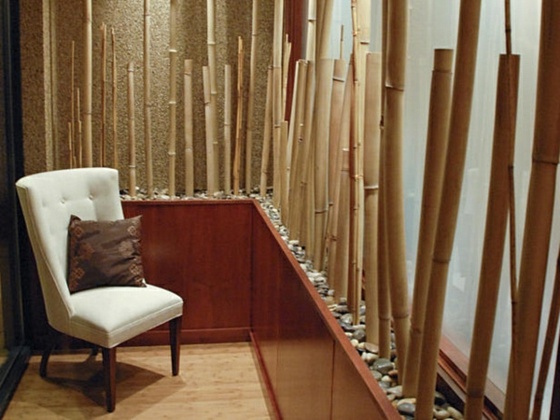 decoration interieure moderne bambou