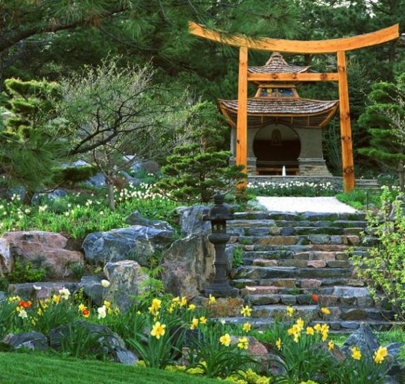 idee amenagement jardin japonais