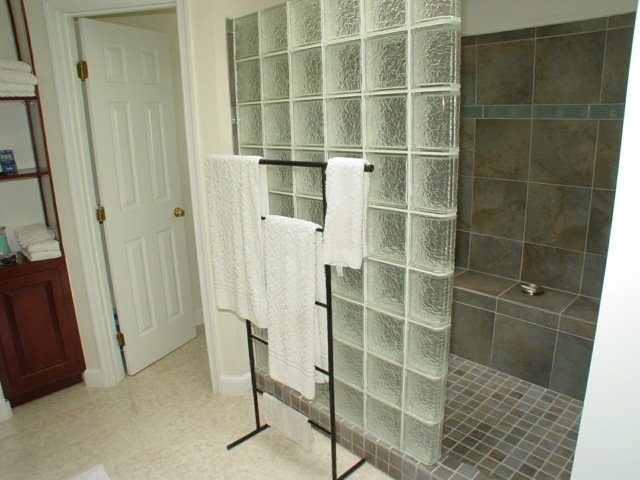 cabine de douche verre salle de bain design moderne idée
