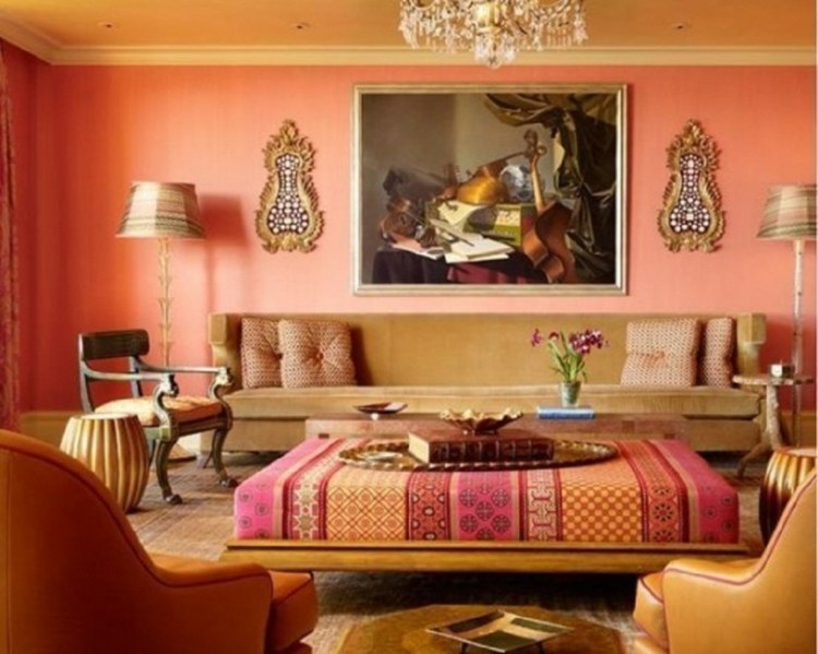 idee decoration salon marocain