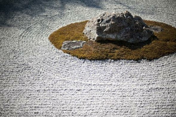 jardin japonais typique zen