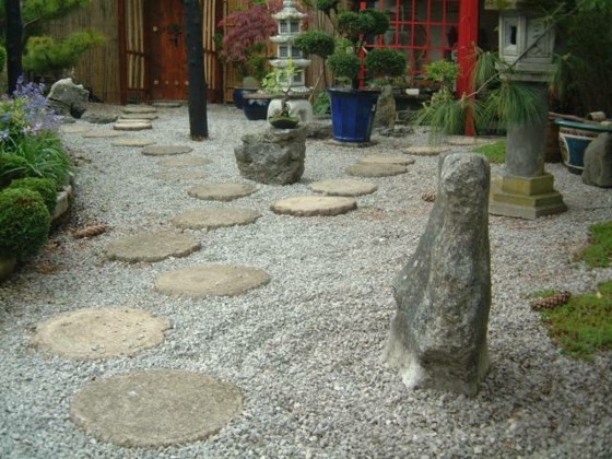 jardin rocaille zen deco