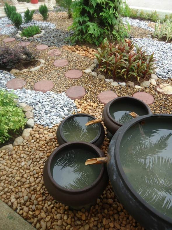 jardin zen idee deco rocaille