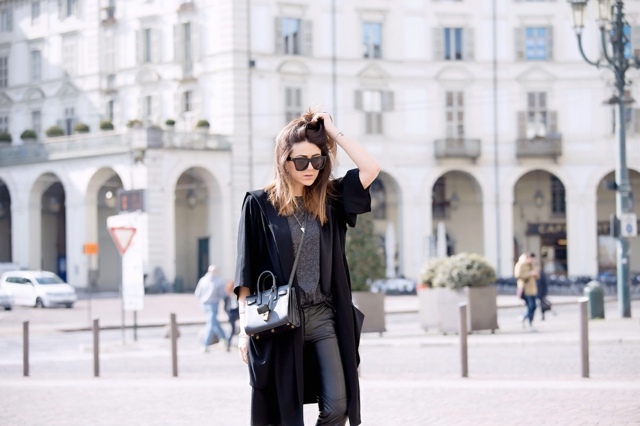 mode femme 2015 pantalon cuir 