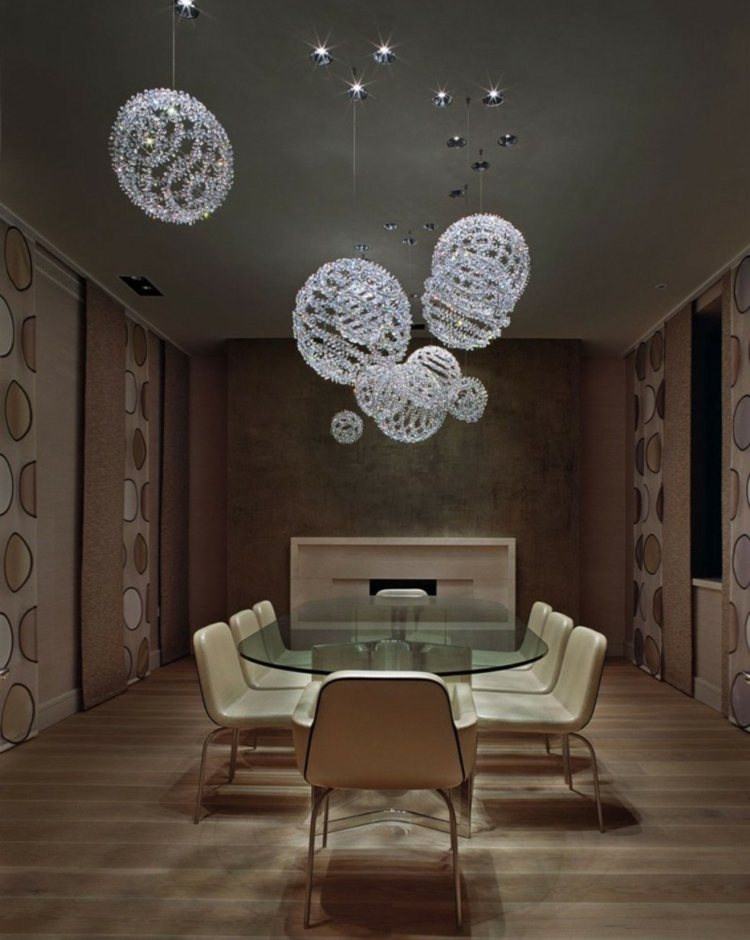 luminaires salle manger design luxe