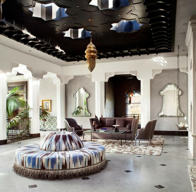 salon marocain design moderne
